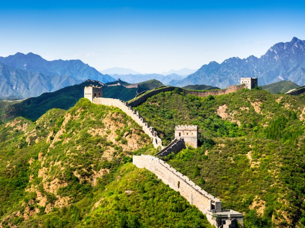 Calpestare la Grande Muraglia Cinese