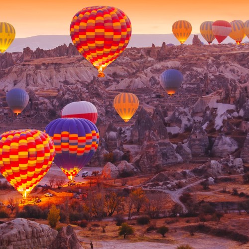 Mongolfiere all'alba in Cappadocia | Viaggiare in Turchia