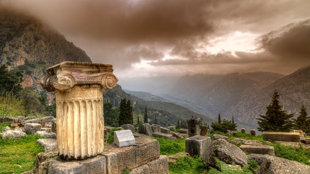 Delfi rovine | Viaggio in Grecia