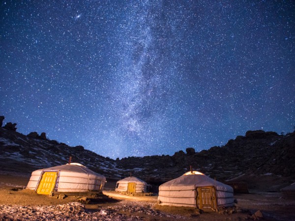 Dormire nelle Ger, tipiche abitazioni mongole
