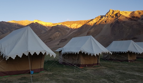 Camping Sarchu tende | Tour India del Nord