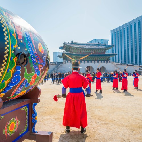 Soldato Gyeongbokgung | Viaggiare in Corea del Sud