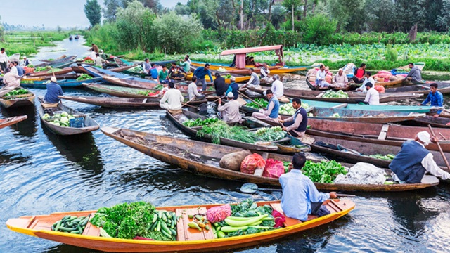 Srinagar mercato galleggiante | Tour India del Nord