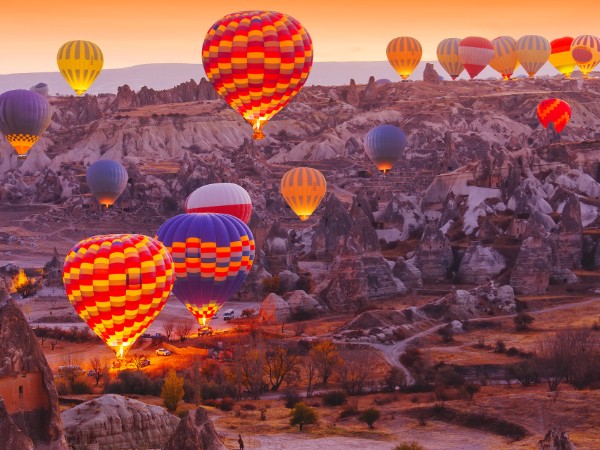 Sorvolare la Cappadocia in Mongolfiera