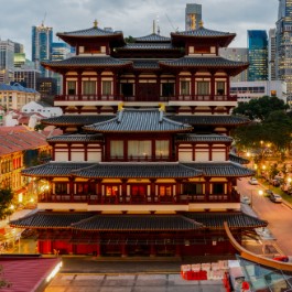 Tempio di Buddha Chinatown | Viaggiare a Singapore