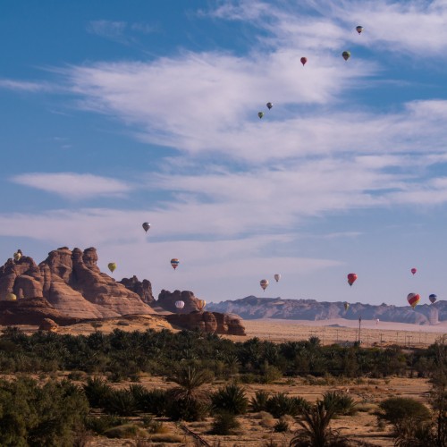 Hot air balloon festival AlUla | Viaggiare in Arabia Saudita