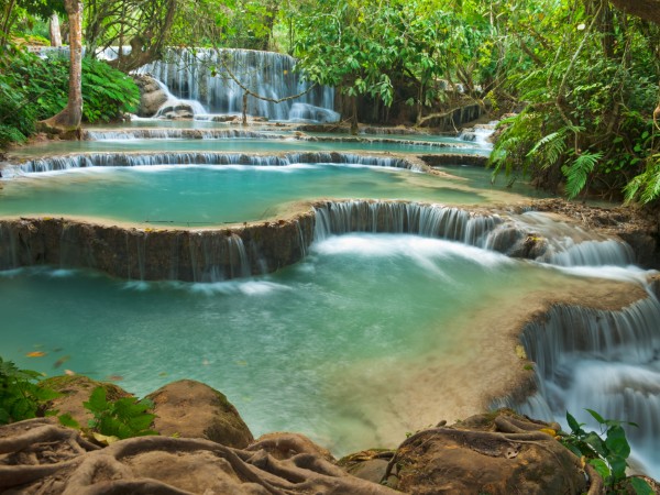 Kuang Si Falls | Laos Viaggio