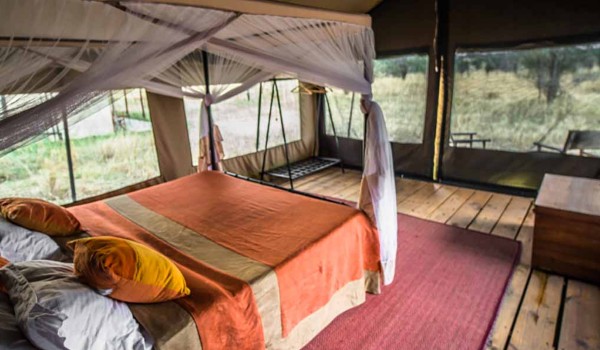 Ang'ata Serengeti Camp letto | Safari Tanzania Zanzibar
