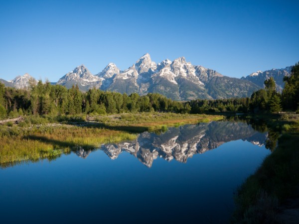 Stupirsi di fronte alla grandiosità del Grand Teton