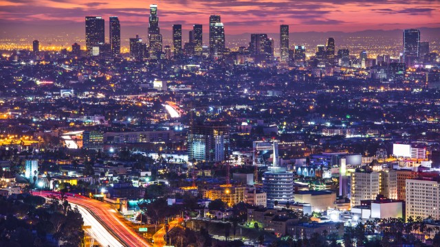 Downtown Los Angeles di notte | Tour Stati Uniti