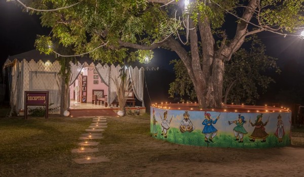 Atithi Camp reception | Tour India Pushkar