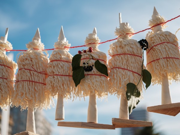 Creare il Chichilaki per un Natale in stile georgiano