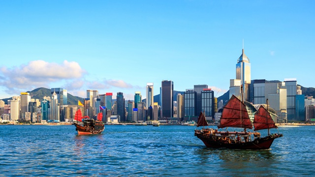 Hong Kong, Victoria Harbor | Tour Cina dell'Est