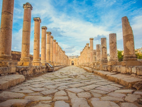 Girovagare tra l’antica storia di Jerash