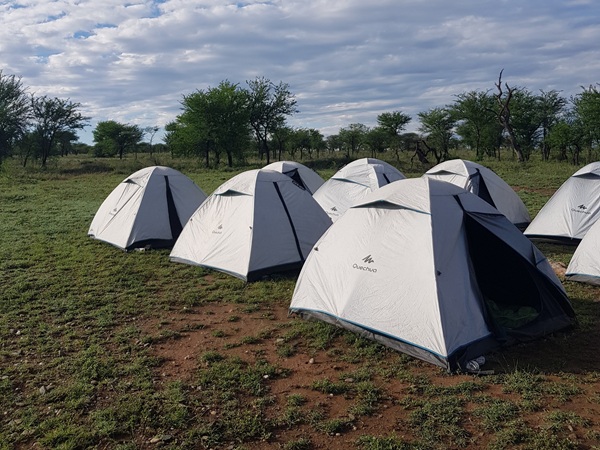 Dormire in camping libero nei parchi della Tanzania