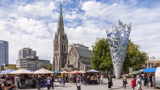 Christchurch Centro | Itinerario Nuova Zelanda 20 giorni