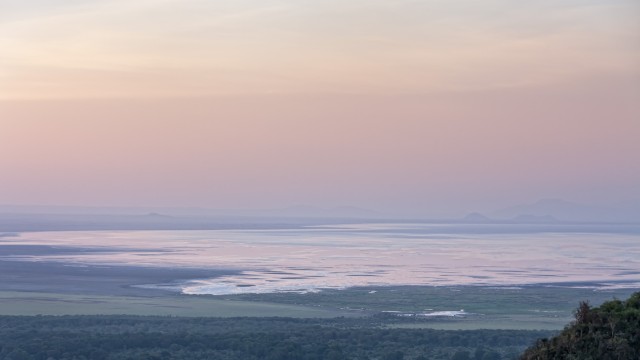 La vastità del Lake Manyara