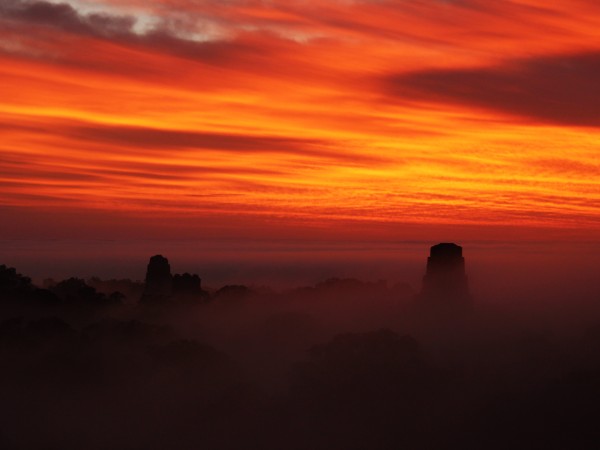 Tikal tramonto | Guatemala Viaggio